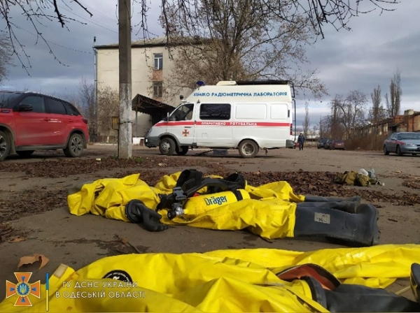 Хлор в одесской промзоне разлился из-за того, что кто-то просверлил отверстие в баллоне
